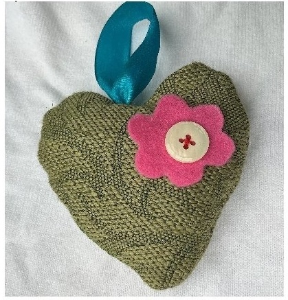 Green Crafting - Make a Lavender Bag & Show the Love